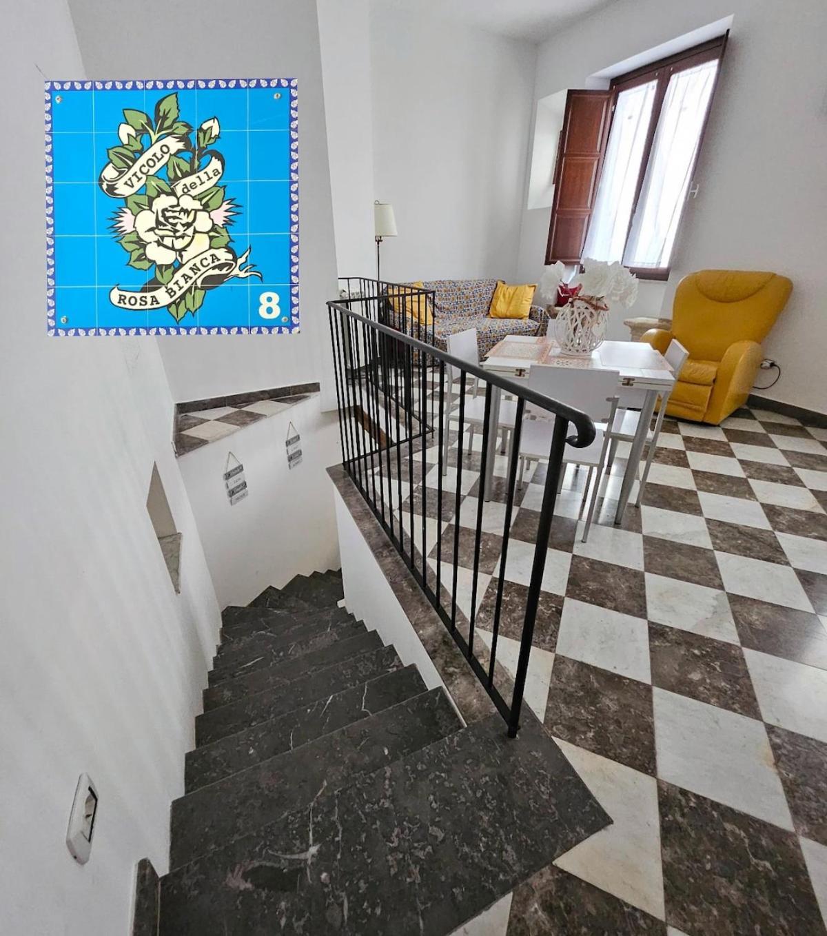 Villa La Rosa Bianca Della Vucciria Palermo Esterno foto
