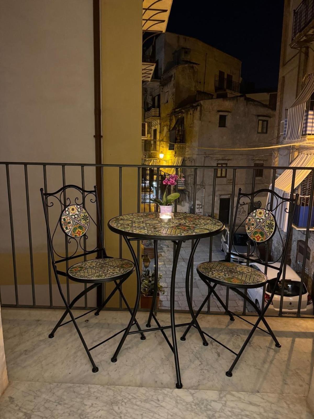 Villa La Rosa Bianca Della Vucciria Palermo Esterno foto