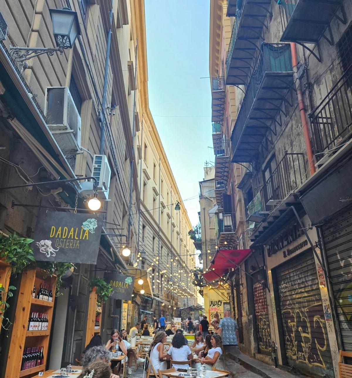 Villa La Rosa Bianca Della Vucciria Palermo Esterno foto